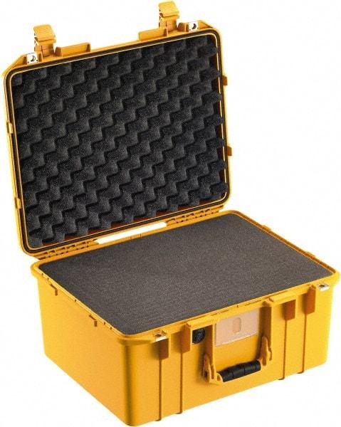 Pelican Products, Inc. - 15-51/64" Wide x 10-1/2" High, Aircase w/Foam - Yellow - Americas Industrial Supply