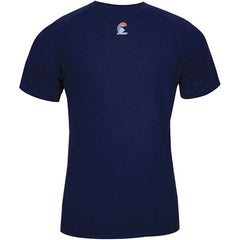 National Safety Apparel - Size 2XL Navy Blue Flame Resistant/Retardant Short Sleeve Base Layer Shirt - Americas Industrial Supply