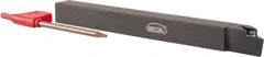 Hertel - SVJB, Left Hand Cut, 1/2" Shank Height x 1/2" Shank Width, Positive Rake Indexable Turning Toolholder - 6" OAL, VB..221 Insert Compatibility - Americas Industrial Supply