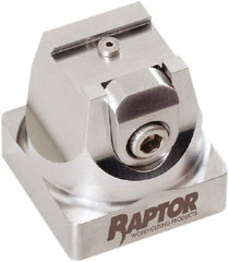 Raptor Workholding - 3/4" Jaw Width, 2-1/8" High x 2.07" Long x 2.07" Wide Dovetail Vise - For Use with 4 & 5 Axis Workholding Systems - Americas Industrial Supply