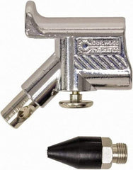 Coilhose Pneumatics - Pocket Blow Gun Kit - 1/4 NPT Inlet, 150 Max psi, Chrome Plated Zinc Hose - Americas Industrial Supply