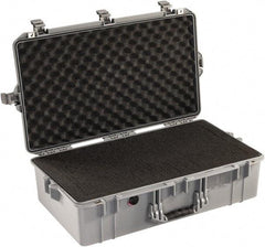 Pelican Products, Inc. - 16-49/64" Wide x 9-1/8" High, Aircase w/Foam - Silver - Americas Industrial Supply
