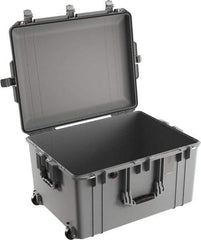 Pelican Products, Inc. - 20-21/32" Wide x 14-7/8" High, Aircase w/Wheels - Silver - Americas Industrial Supply