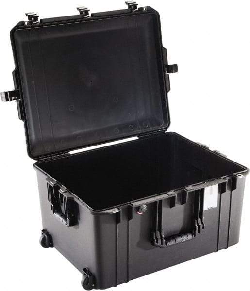 Pelican Products, Inc. - 20-21/32" Wide x 14-7/8" High, Aircase w/Foam & Wheels - Black - Americas Industrial Supply