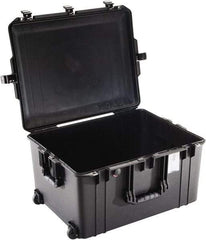 Pelican Products, Inc. - 20-21/32" Wide x 14-7/8" High, Aircase w/Foam & Wheels - Black - Americas Industrial Supply