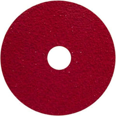 Norton - 60 Grit, 5" Disc Diam, 5/8-11 Center Hole, Type 29 Ceramic Alumina Flap Disc - 12,000 Max RPM, Fiberglass Backing, Arbor Attaching System, Coated - Americas Industrial Supply