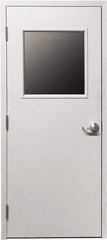 Portafab - 3' Wide x 7' High, Swing Door for Temporary Structures - Americas Industrial Supply
