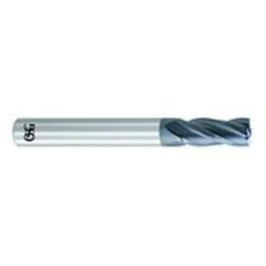 3/8" Dia. - 2-1/2" OAL - Solid Carbide - Square End HP End Mill-  FL - Americas Industrial Supply