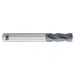 7/16 x 7/16 x 1 x 2-3/4 4Fl  Square Carbide End Mill - WXL - Americas Industrial Supply