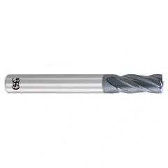 7/16 x 7/16 x 1 x 2-3/4 4Fl  Square Carbide End Mill - WXL - Americas Industrial Supply