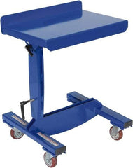 Vestil - Work Table - Steel, Fixed Leg, Blue, 26-5/16" Long x 26-5/16" Deep x 44" High - Americas Industrial Supply