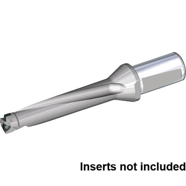 Kennametal - 7-7/8" Max Drill Depth, 5xD, 1.5748" Diam, Indexable Insert Drill - 2 Inserts, 32mm Shank Diam, Whistle Notch Shank - Americas Industrial Supply