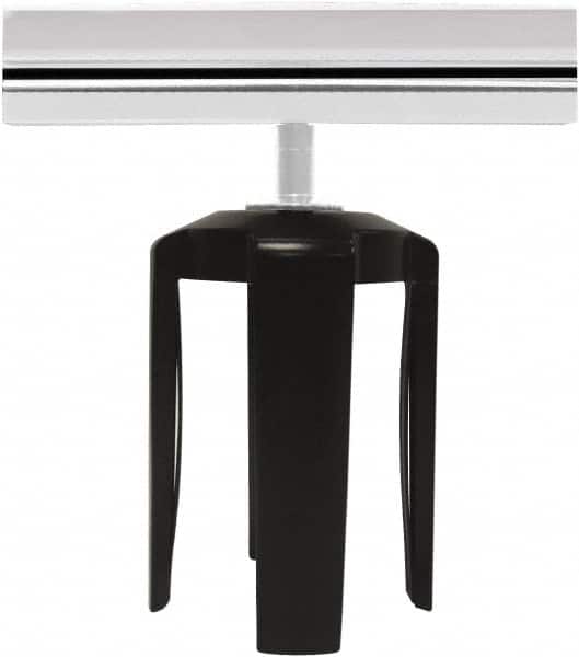 Tensator - 7 Inch Wide x 11 Inch High Sign Compatibility, Steel Square Frame Sign Holder - Polished Chrome, 11 Inch Holder Height - Americas Industrial Supply