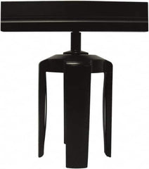 Tensator - 7 Inch Wide x 11 Inch High Sign Compatibility, Steel Square Frame Sign Holder - Satin Black, 11 Inch Holder Height - Americas Industrial Supply