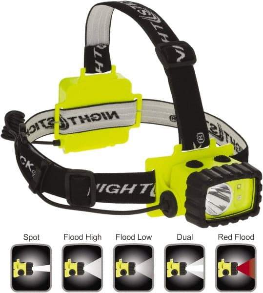 Bayco - LED Bulb, Hands-free Flashlight - Green Polycarbonate Body, AA Batteries - Americas Industrial Supply