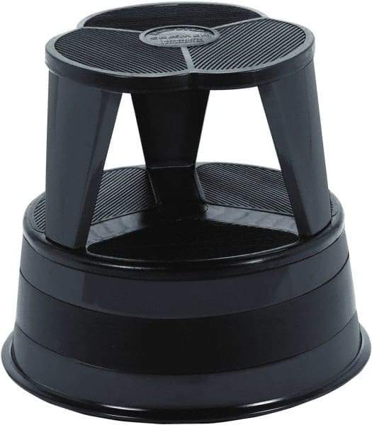 Cramer - 14-1/2" High, Black Step Stool - Steel, 350 Lb Capacity, Type 1AA Industry Rating - Americas Industrial Supply