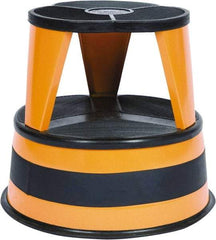 Cramer - 14-1/2" High, Orange Step Stool - Steel, 350 Lb Capacity, Type 1AA Industry Rating - Americas Industrial Supply