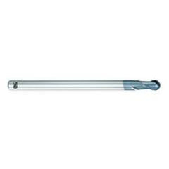 5/16" Dia. - 4" OAL - Solid Carbide - Ball End HP End Mill-2 FL - Americas Industrial Supply