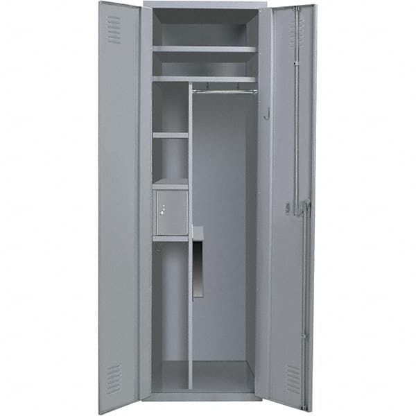 Hallowell - 1 Door, 1 Tier, Welded Locker - Americas Industrial Supply