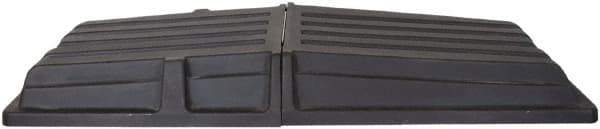 Wesco Industrial Products - 71-1/2" Long x 33-1/8" Wide x 7-1/4" High, Black Plastic Tilt Truck Lid - Use with Wesco 272581, 272582, 272583, 272584, 272585 - Americas Industrial Supply
