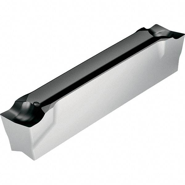 Walter - CF5 Grade WSM23S, 3mm Cutting Width Cutoff Insert - 0.2mm Corner Radius, TiAlN+Al2O3+(Al) Finish - Americas Industrial Supply