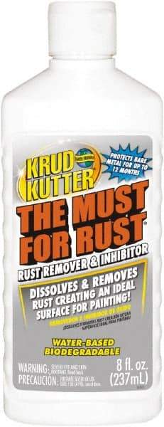 Krud Kutter - 8 oz Bottle Rust Remover - VOC Content g/L 45, Removes Rust Deposits - Americas Industrial Supply