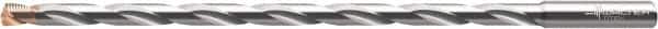 Walter-Titex - 0.1969" 140° Solid Carbide Jobber Drill - None Finish, Right Hand Cut, Parabolic Flute, Straight Shank, 5.1969" OAL, Special Type Point - Americas Industrial Supply