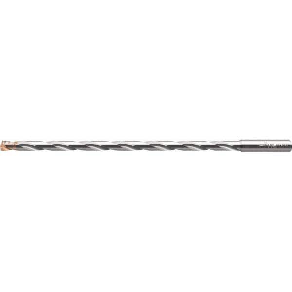 Walter-Titex - 1/2" 140° 2-Flute Solid Carbide Extra Length Drill Bit - Americas Industrial Supply