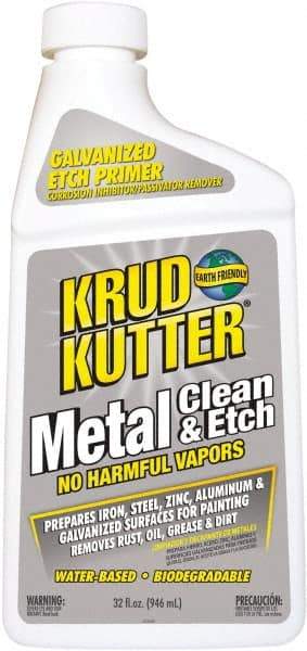 Krud Kutter - 32 Fl oz Bottle Cleaner/Etcher - 200 to 300 Sq Ft/Gal Coverage - Americas Industrial Supply