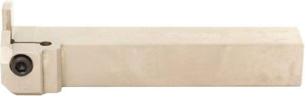 Sumitomo - GNDMS, External, Left Hand, 14mm Max Depth of Cut, 6mm Min Groove Width, Indexable Grooving Tool Holder - GCMN, GCML, GCMR Insert Compatibility, 25mm Shank Height, 25mm Shank Width, 150mm OAL - Americas Industrial Supply