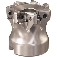 Seco - 40mm Cut Diam, 0.9mm Max Depth, 0.8661" Arbor Hole, 7 Inserts, LOHT06 Insert Style, Indexable Copy Face Mill - R220.21 Cutter Style, 1.5748 High, Series Doubleoctomill - Americas Industrial Supply