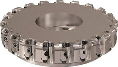 Seco - 12.52" Cut Diam, 6mm Max Depth, 2-1/2" Arbor Hole, 20 Inserts, ONMU09 Insert Style, Indexable Copy Face Mill - R220.48 Cutter Style, 3.1496 High, Series Doubleoctomill - Americas Industrial Supply