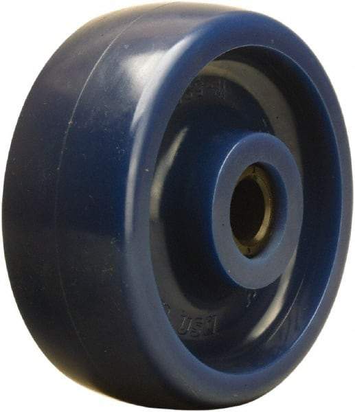Hamilton - 5 Inch Diameter x 2 Inch Wide, Polyurethane Caster Wheel - 900 Lb. Capacity, 2-3/16 Inch Hub Length, 3/4 Inch Axle Diameter, Delrin Bearing - Americas Industrial Supply
