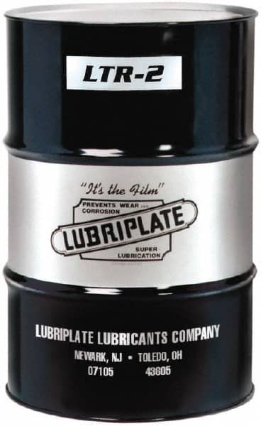 Lubriplate - 400 Lb Drum Lithium Extreme Pressure Grease - Red, Extreme Pressure & High Temperature, 400°F Max Temp, NLGIG 2, - Americas Industrial Supply