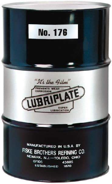 Lubriplate - 400 Lb Drum Inorganic/Organic Combination Extreme Pressure Grease - Black, Extreme Pressure, 275°F Max Temp, NLGIG 00, - Americas Industrial Supply