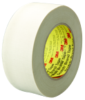 List 361 3/4" x 60 yds Glass Cloth Tape - White - Americas Industrial Supply