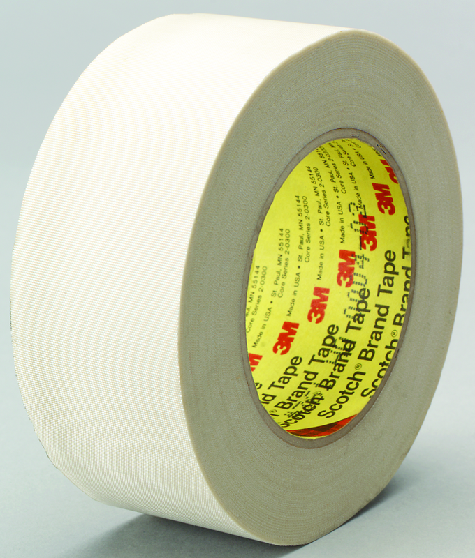 List 361 1/2" x 60 yds Glass Cloth Tape - White - Americas Industrial Supply