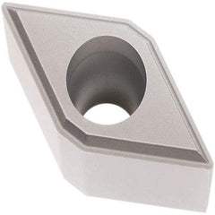 Seco - DCMT32.53 FF1 Grade TP2501 Carbide Turning Insert - Al2O3 Finish, 55° Diamond, 3/8" Inscr Circle, 5/32" Thick, 1/32" Corner Radius - Americas Industrial Supply