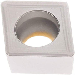 Seco - CCMT32.53 M3 Grade TP1501 Carbide Turning Insert - Al2O3 Finish, 80° Diamond, 3/8" Inscr Circle, 5/32" Thick, 1/32" Corner Radius - Americas Industrial Supply