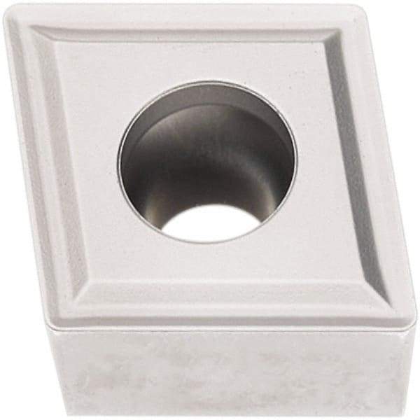 Seco - CCMT53.52 M3 Grade TP2501 Carbide Turning Insert - Al2O3 Finish, 80° Diamond, 5/8" Inscr Circle, 7/32" Thick, 1/32" Corner Radius - Americas Industrial Supply