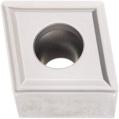 Seco - CCMT53.52 M3 Grade TP2501 Carbide Turning Insert - Al2O3 Finish, 80° Diamond, 5/8" Inscr Circle, 7/32" Thick, 1/32" Corner Radius - Americas Industrial Supply
