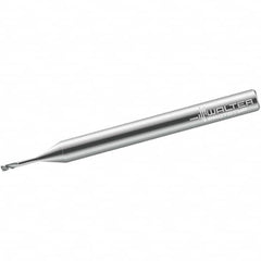 Walter-Prototyp - 2.5mm, 2 Flute, Single End, Solid Carbide, 0.25mm Corner Radius End Mill - 60mm OAL, 30° Helix, Right Hand Flute, 2.5mm LOC, Right Hand Cut, 25mm Extended Reach - Americas Industrial Supply