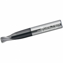 Walter-Prototyp - 3mm, 2 Flute, Single End, Solid Carbide, 0.5mm Corner Radius End Mill - 57mm OAL, 30° Helix, Right Hand Flute, 3mm LOC, Right Hand Cut, 19mm Extended Reach - Americas Industrial Supply