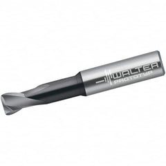 Walter-Prototyp - 6mm, 2 Flute, Single End, Solid Carbide, 1mm Corner Radius End Mill - 63mm OAL, 30° Helix, Right Hand Flute, 6mm LOC, Right Hand Cut, 24mm Extended Reach - Americas Industrial Supply