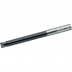 Walter-Prototyp - 4mm, 2 Flute, Single End, Solid Carbide, 0.5mm Corner Radius End Mill - 100mm OAL, 30° Helix, Right Hand Flute, 4mm LOC, Right Hand Cut, 40mm Extended Reach - Americas Industrial Supply