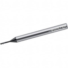 Walter-Prototyp - 2mm, 2 Flute, Single End, Solid Carbide, 0.2mm Corner Radius End Mill - 60mm OAL, 30° Helix, Right Hand Flute, 2mm LOC, Right Hand Cut, 15mm Extended Reach - Americas Industrial Supply