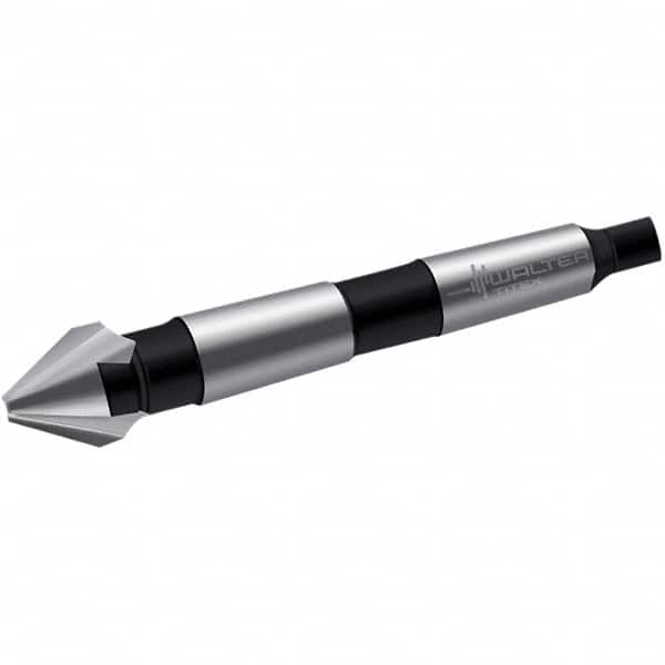 Walter-Titex - 25mm Head Diam, 3 Flute 60° High Speed Steel Countersink - Americas Industrial Supply