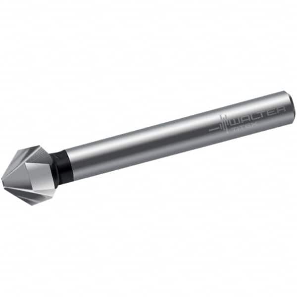 Walter-Titex - 23mm Head Diam, 10mm Shank Diam, 3 Flute 90° High Speed Steel Countersink - Americas Industrial Supply
