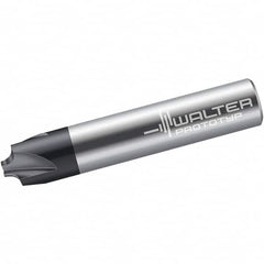 Walter-Prototyp - 3/16" Radius, 3/4" Mill Diam, 4 Flute Solid Carbide Corner Rounding End Mill - Single End, TiAlN Finish, 4" OAL, 19.05mm Shank Diam - Americas Industrial Supply