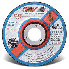 Vortec Pro 4″ Knot Wire Wheel, Stringer Bead Twist, .020″ Steel Fill, M10x1.25 Nut - Americas Industrial Supply